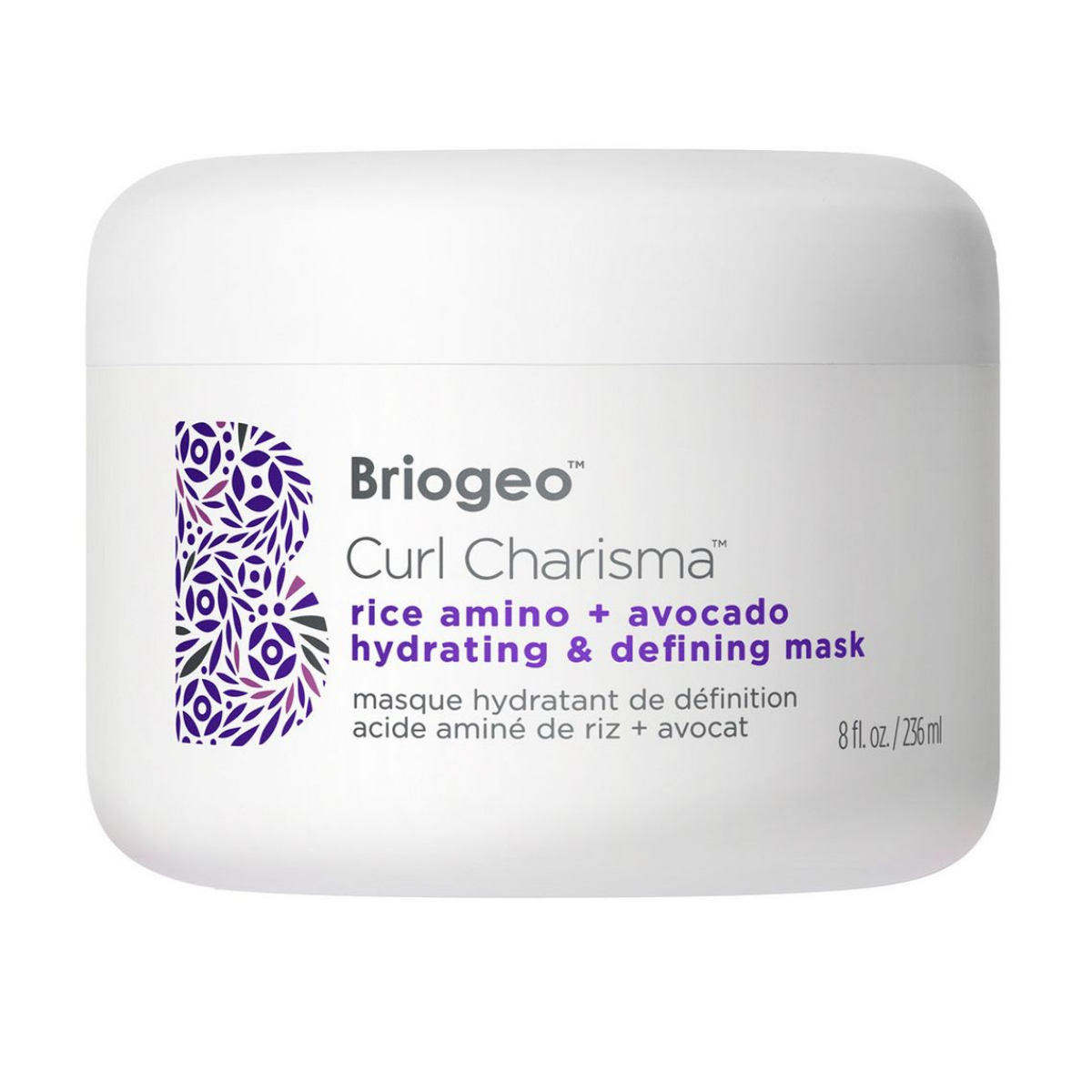 Curl Charisma Rice Amino + Avocado Hydrating & Defining Hair Mask (236ml)