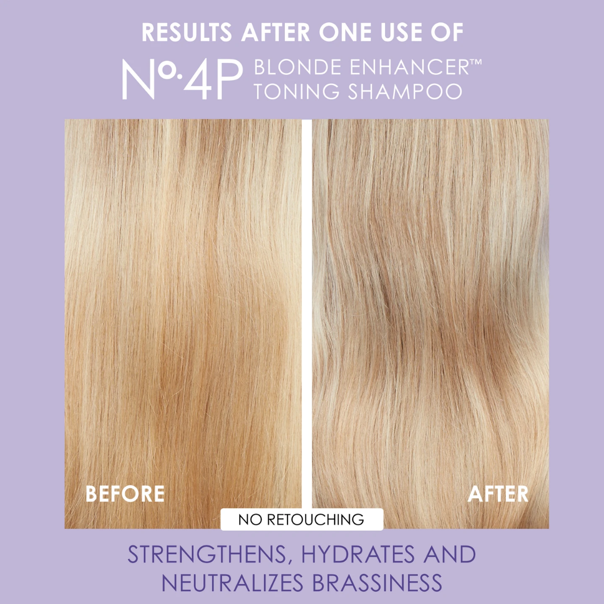 Nº4P Blonde Enhancer Toning Shampoo (250ml)