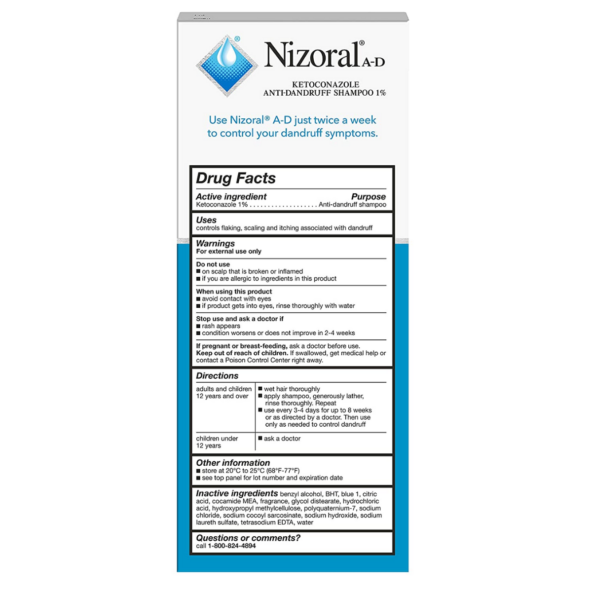 Nizoral® Anti-Dandruff Shampoo (200ml)
