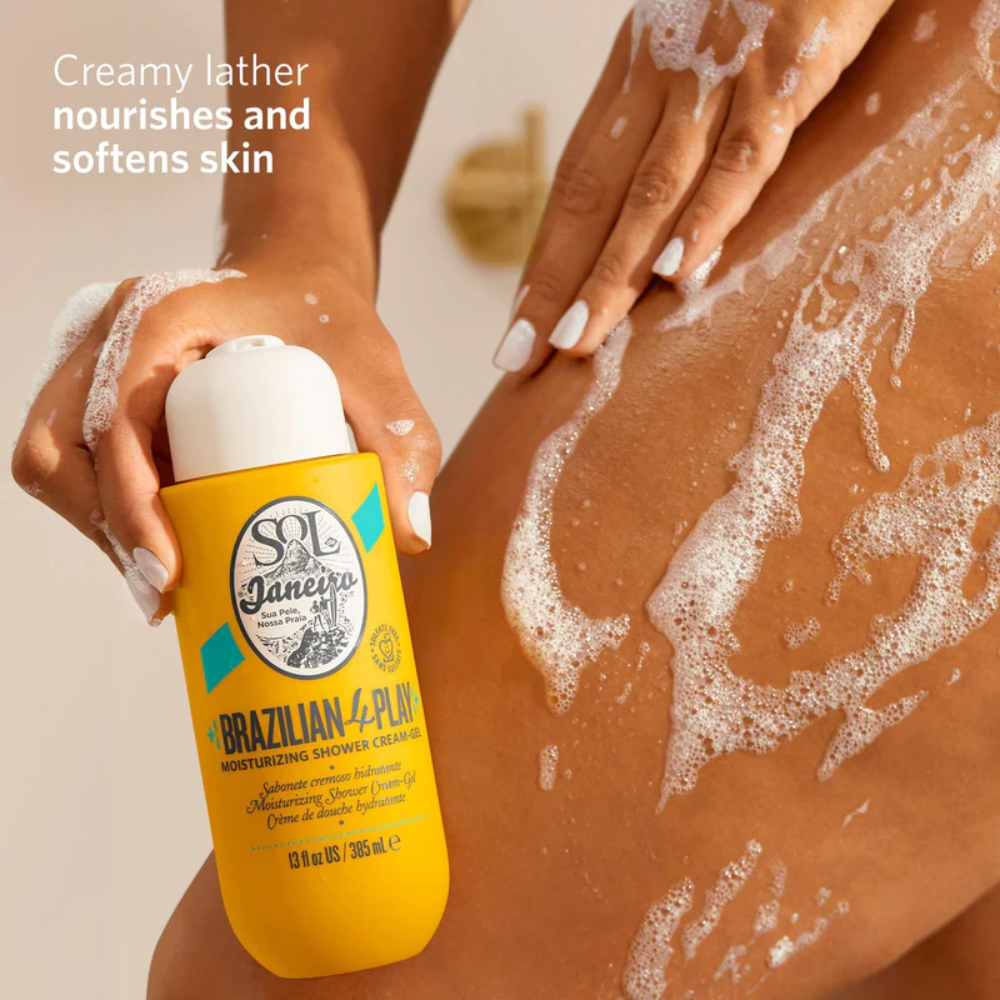 Brazilian 4 Play Moisturizing Shower Cream-Gel (385ml)