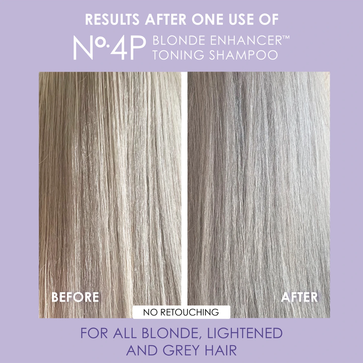 Nº4P Blonde Enhancer Toning Shampoo (250ml)
